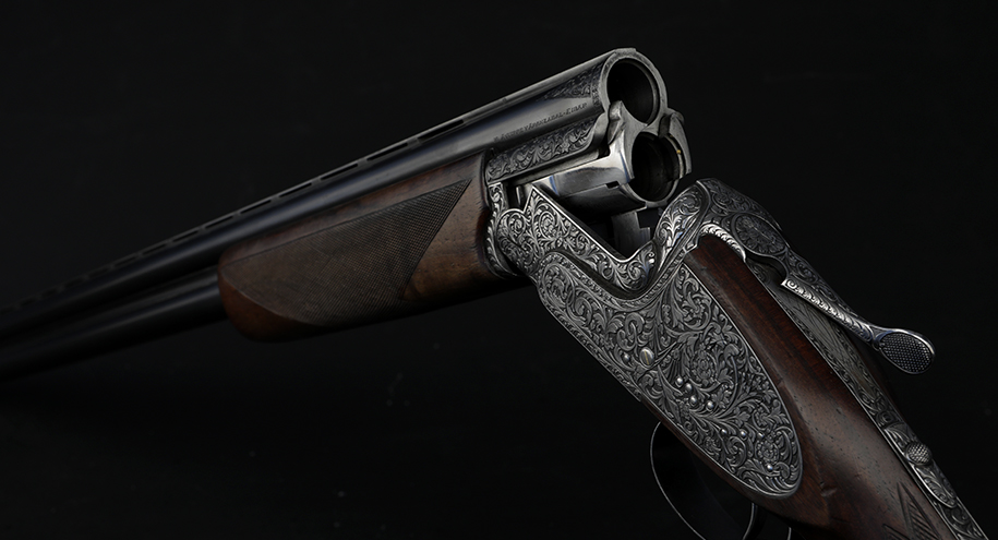 AYA FINE GUNS MODEL EXCELSIOR OVER UNDER SHOTGUN SIDELOCK
