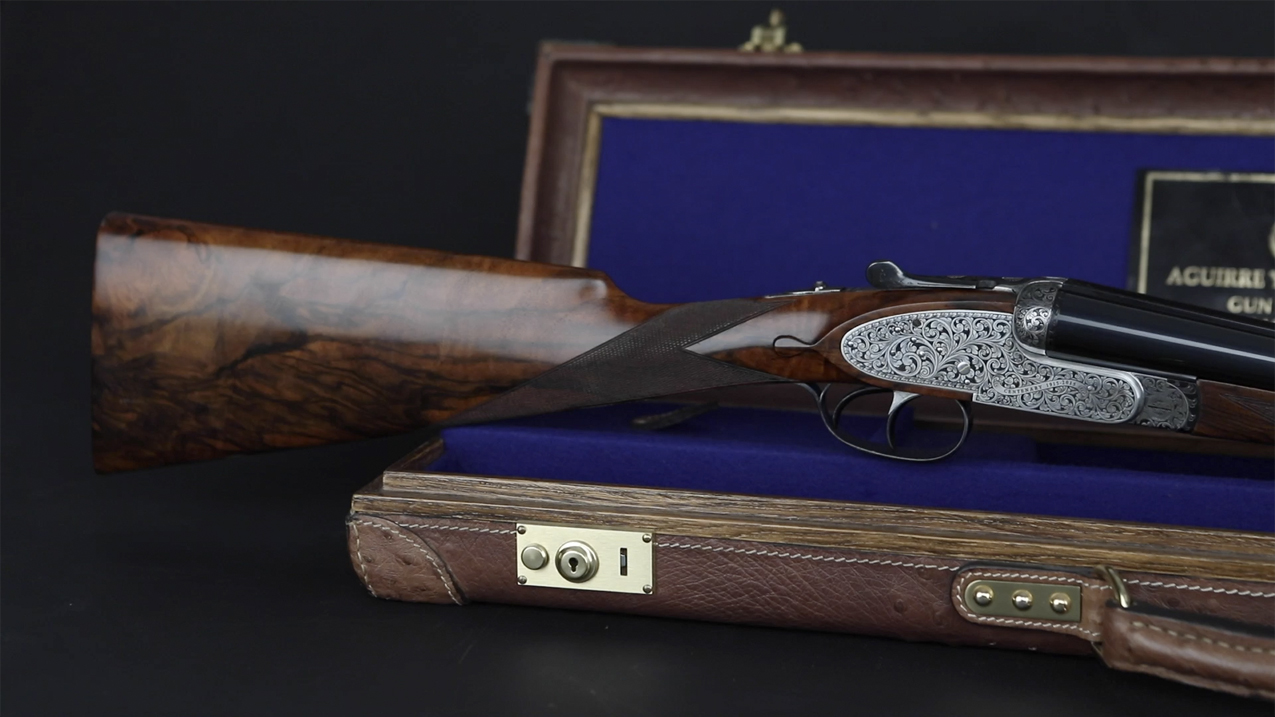 AYA FINE GUNS MODEL CENTENARY SIDE BY SIDE SHOTGUN SIDELOCK